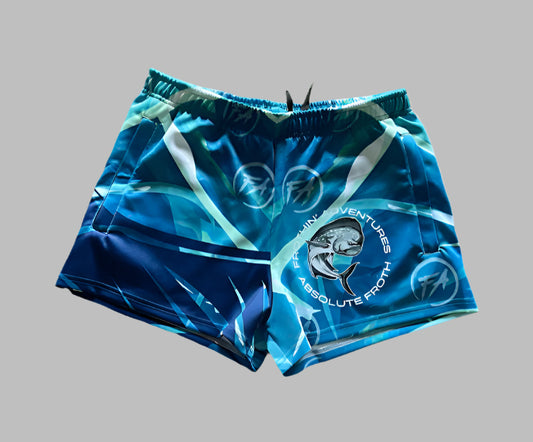 Unisex Footy Shorts - Blue Edition