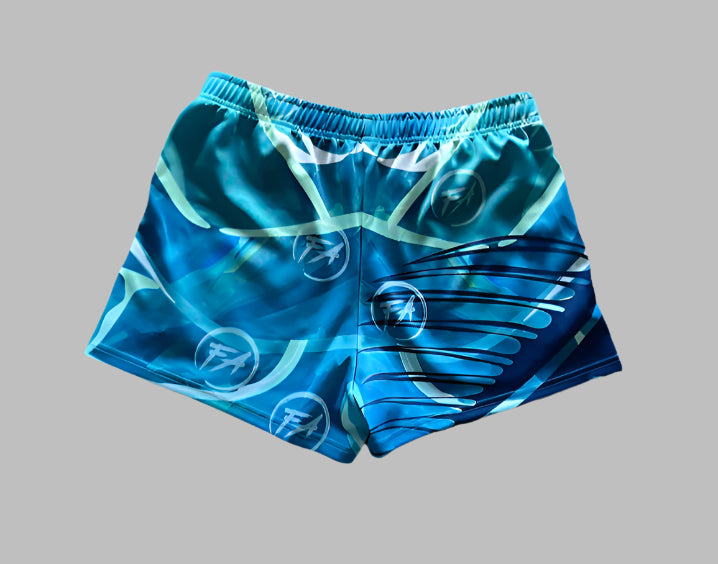 Unisex Footy Shorts - Blue Edition