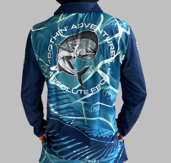 Unisex Fishing Shirts - Blue Edition