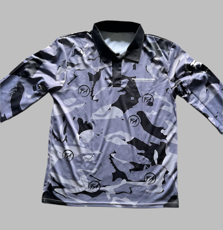 Unisex Fishing Shirt - Black Edition