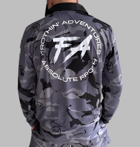 Unisex Fishing Shirt - Black Edition