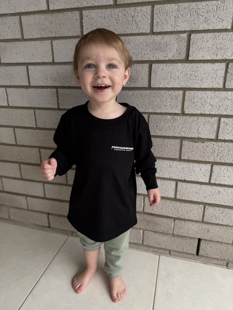 Unisex Kids Long Sleeve Fish T-Shirt