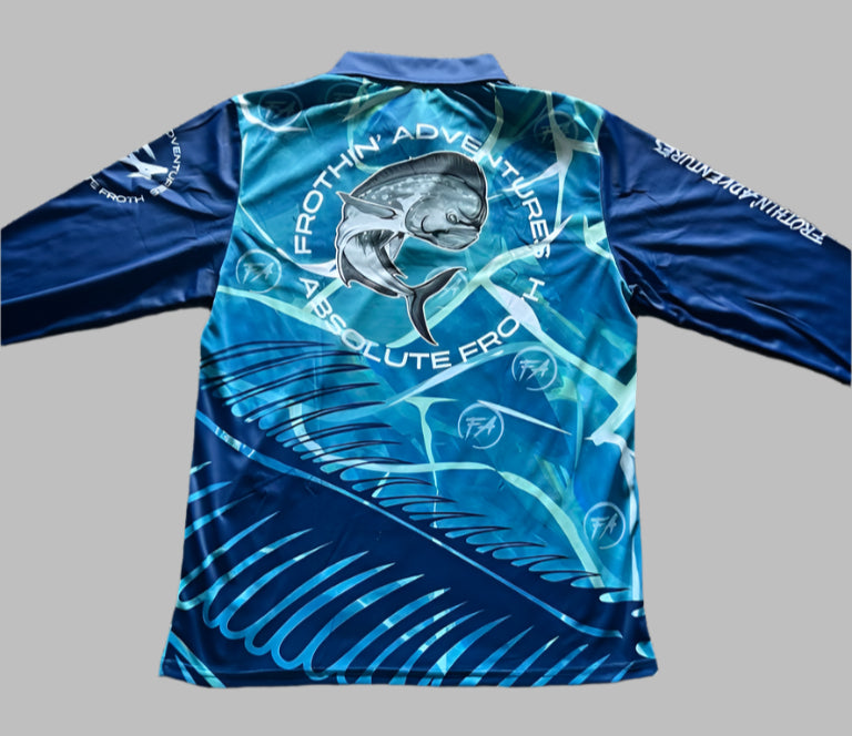 Unisex Fishing Shirts - Blue Edition